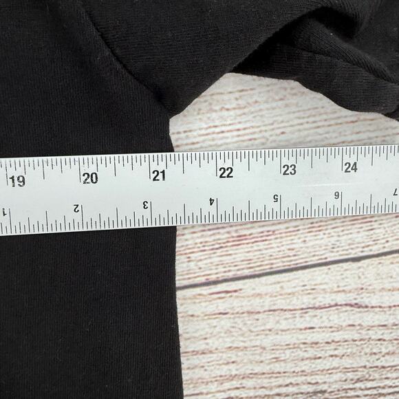 Kinda Fit Kinda Fat Making Gainz T-Shirt Mens M Black Uncle Iron Burning Ramen - Picture 7 of 8